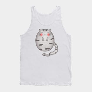 Fat funny cat Tank Top